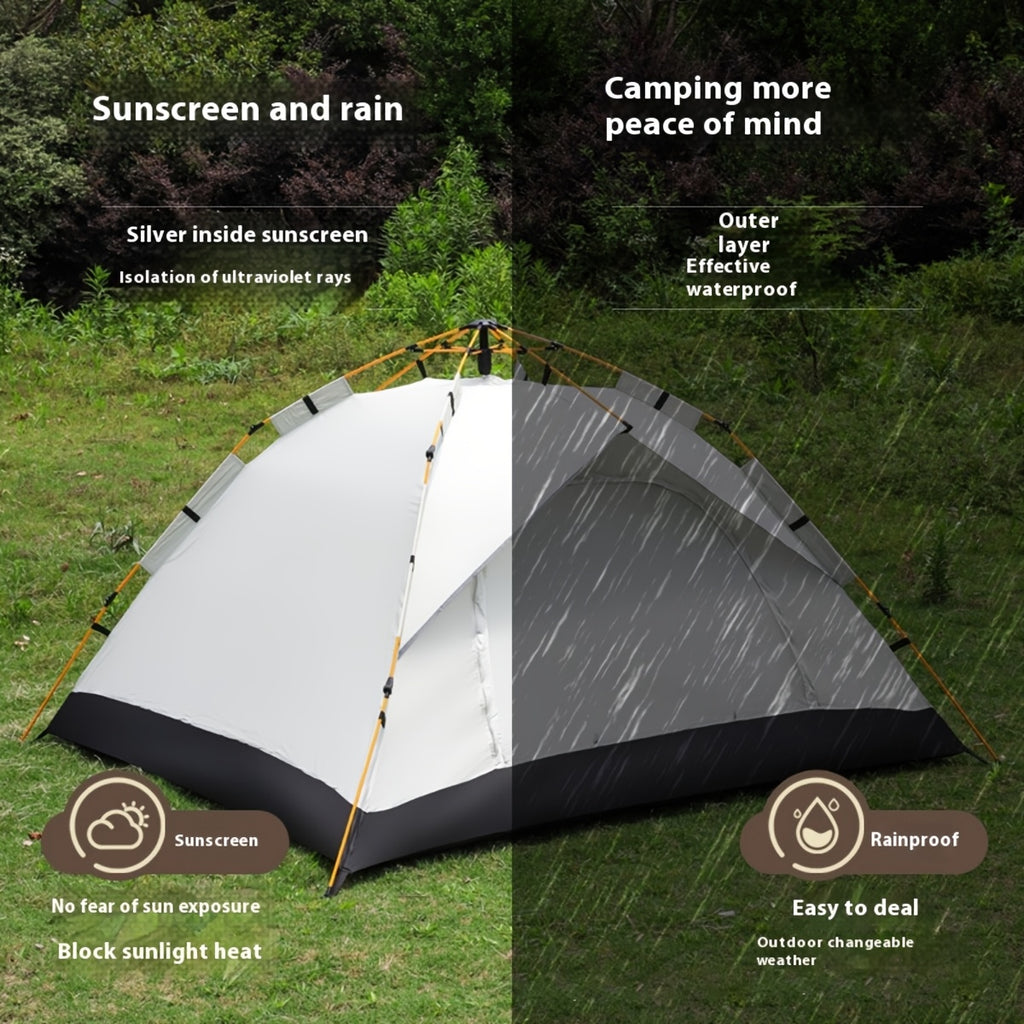 1-4 Person Camping Tents, Outdoor One-piece Pop-up Tent, Four Season Universal, It Is Recommended To Build, Suitable For Outdoor Travel, It Is The Best Choice For Outdoor Travel