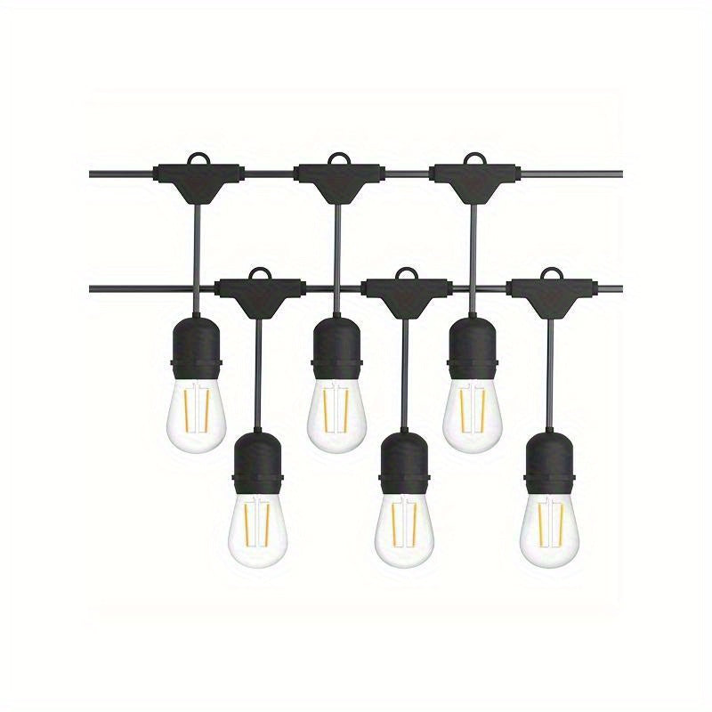 Gymax 96 FT LED Outdoor Commercial Grade Globe String Light Bulbs