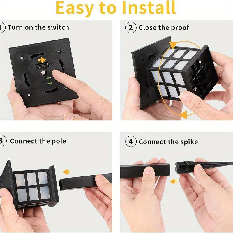 6\u002F8\u002F16\u002F24Pack Solar Powered Lights - Waterproof Lights For Landscape, Patio, Solar Lights For Paths