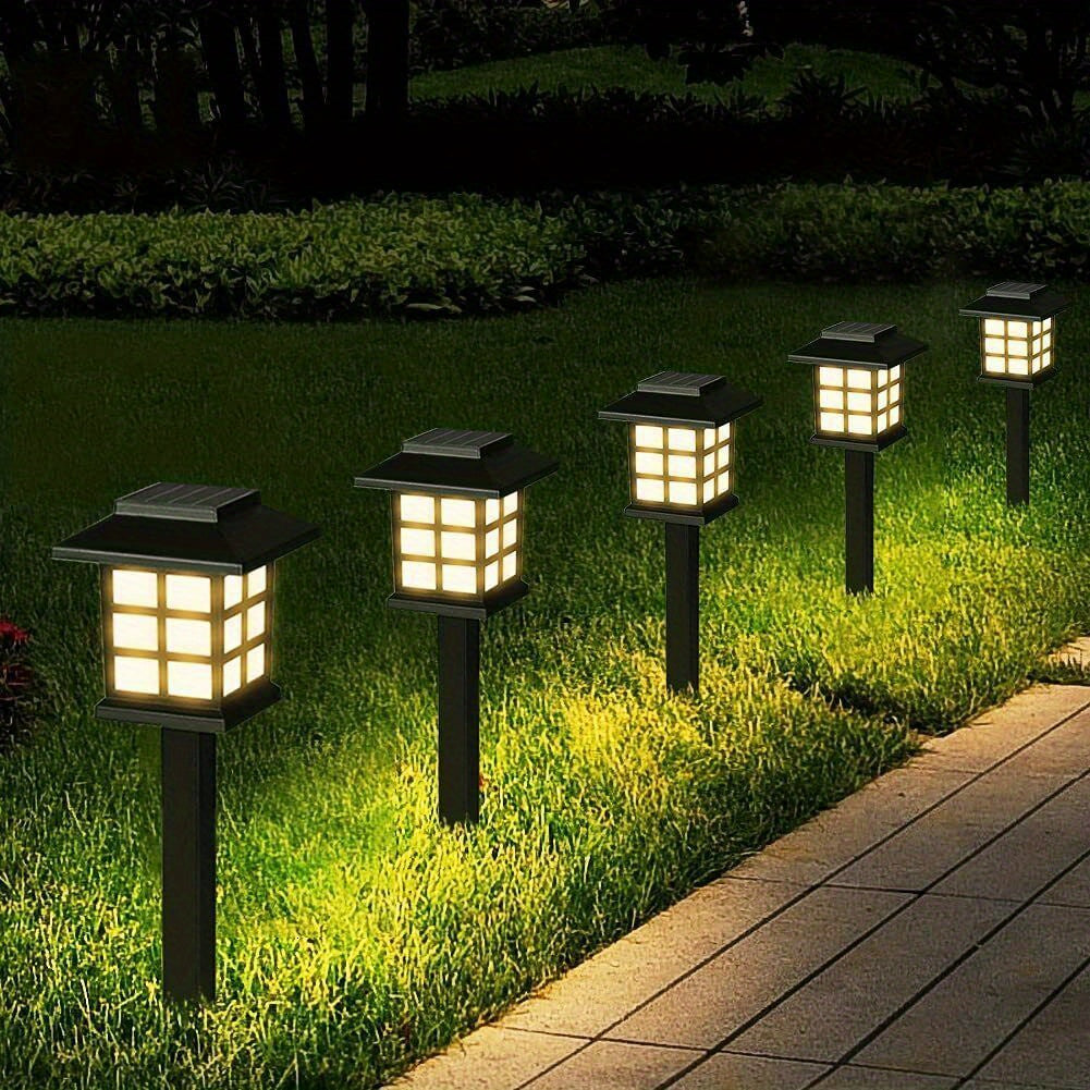 6\u002F8\u002F16\u002F24Pack Solar Powered Lights - Waterproof Lights For Landscape, Patio, Solar Lights For Paths