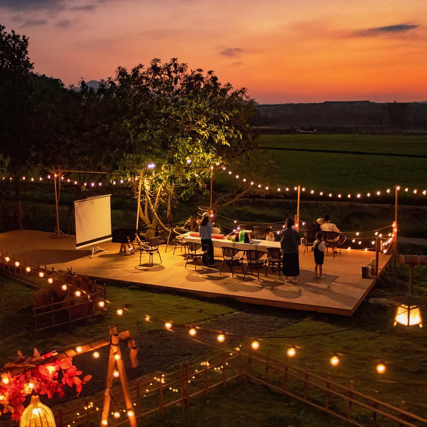 50\u002F 100 Ft Solar Outdoor String Light, Usb-Rechargeable Patio Rope Light, 2700K Warm White, Weather Resistant Material, 12+1\u002F 24+1 Breakproof ST38 E12 Bulb for Patio, Backyard, Porch, Outdoor Pool