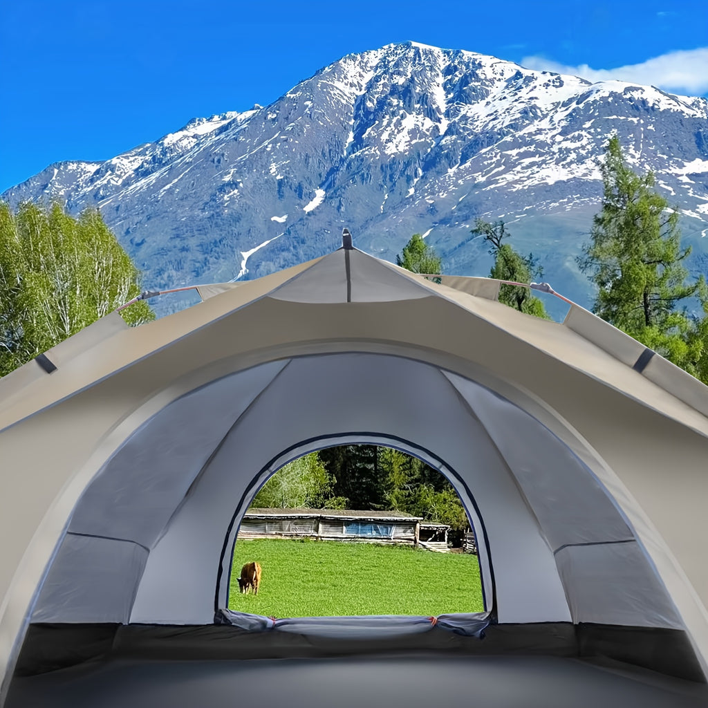 1-4 Person Camping Tents, Outdoor One-piece Pop-up Tent, Four Season Universal, It Is Recommended To Build, Suitable For Outdoor Travel, It Is The Best Choice For Outdoor Travel