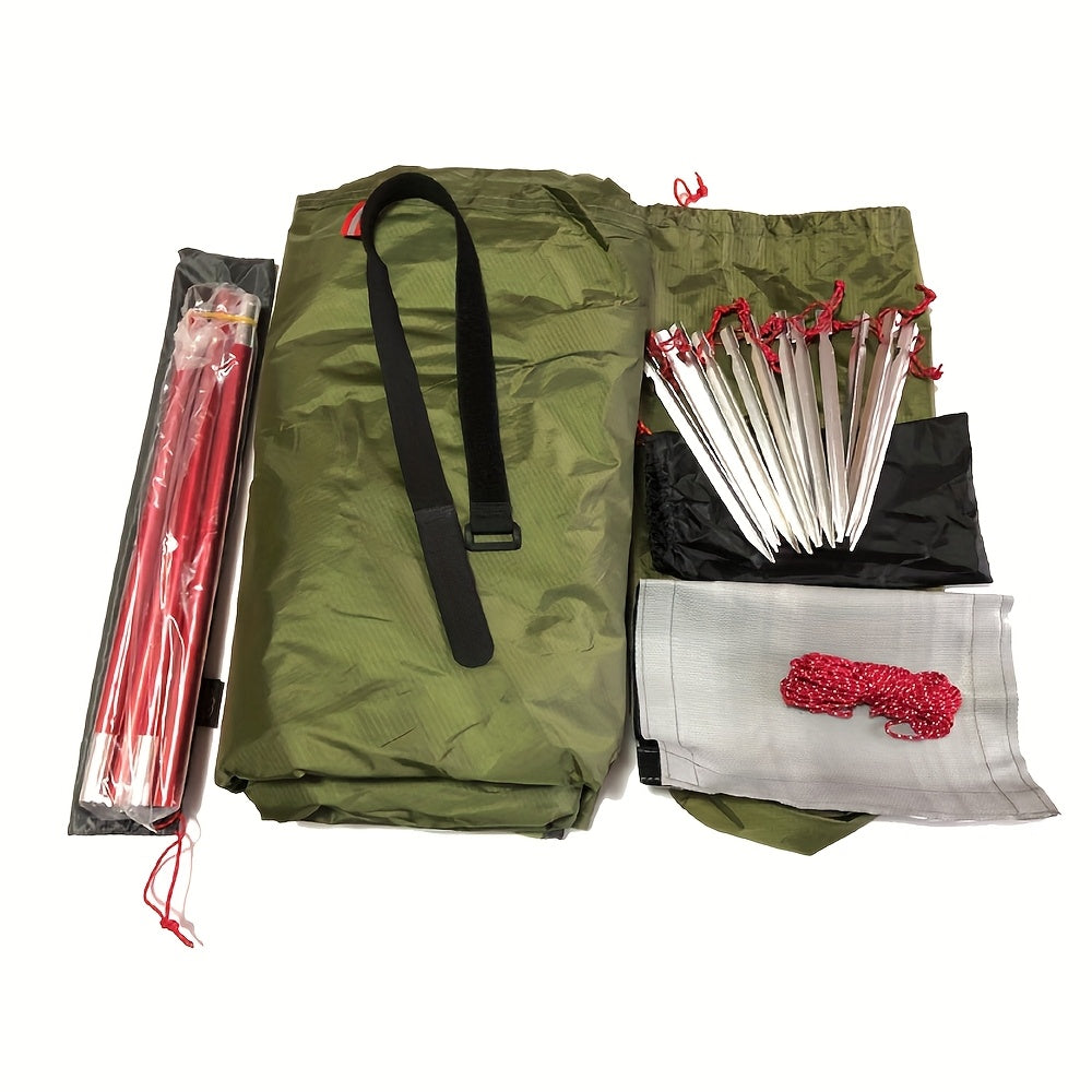 Tipi Hot Tent With Fire Retardant Stove Jack For Flue Pipes, 2-3 Person Bottom Diameter 10.5ft Height 5.2ft Lightweight Teepee Tents For Family Team Outdoor Backpacking Camping Hiking