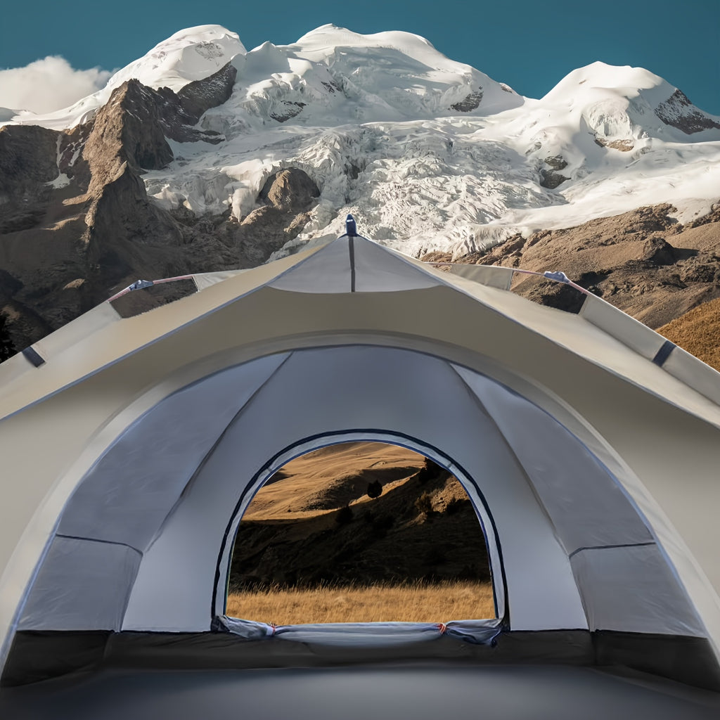 1-4 Person Camping Tents, Outdoor One-piece Pop-up Tent, Four Season Universal, It Is Recommended To Build, Suitable For Outdoor Travel, It Is The Best Choice For Outdoor Travel